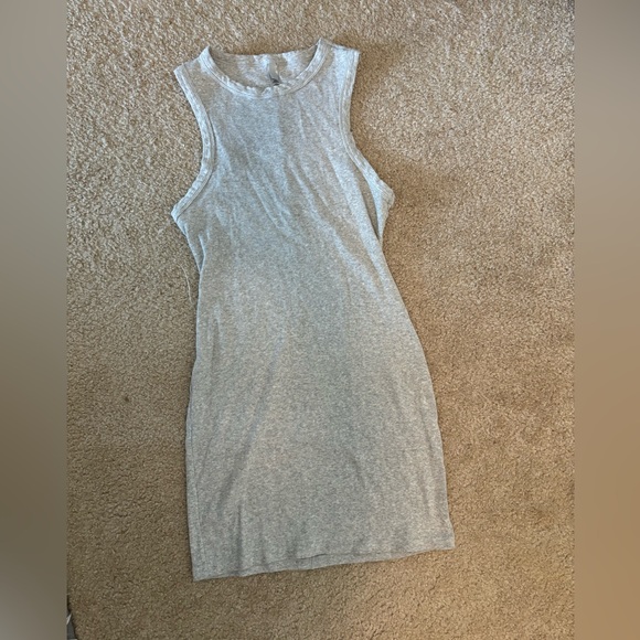 Skims Cotton Ribbed Tank Dress - Picture 2 of 3
